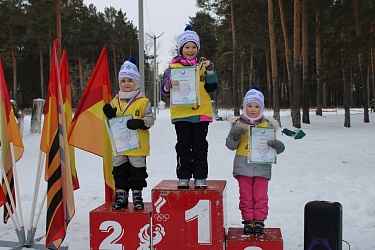 Лыжня для дошкольников в парке Макаряна!
